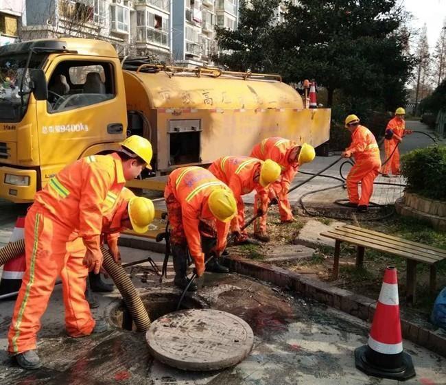 三更罗镇市政管道清淤